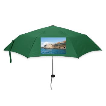 Festung des Hl. Nikolaus, Šibenik-Knin, Kroatien - Regenschirm (klein) - Flaschengrün - Vorne