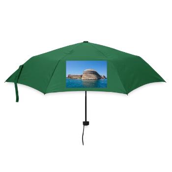 Festung des Hl. Nikolaus, Šibenik-Knin, Kroatien - Regenschirm (klein) - Flaschengrün - Vorne