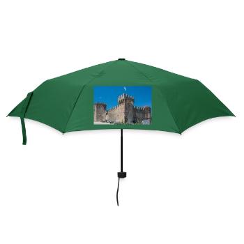 Burg und Festung Kamerlengo (Kaštel Kamerlengo) - Regenschirm (klein) - Flaschengrün - Vorne