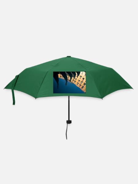 Gondeln in Venedig - Regenschirm (klein) - Flaschengrün