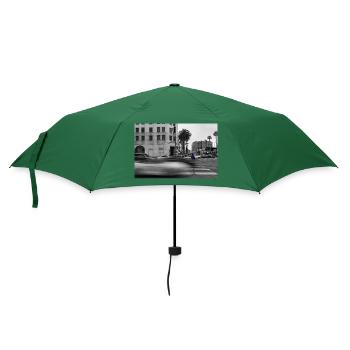 Hollywood Boulevard - Regenschirm (klein) - Flaschengrün - Vorne
