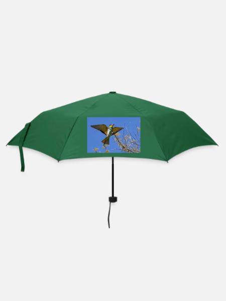 Bienenfresser - Regenschirm (klein) - Flaschengrün