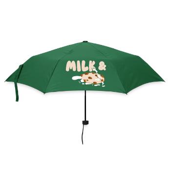 Milch und Kekse - Regenschirm (klein) - Flaschengrün - Vorne