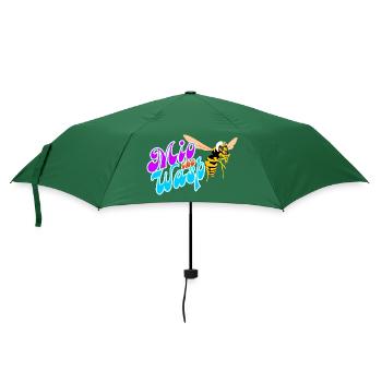 Mio die Wespe f - Regenschirm (klein) - Flaschengrün - Vorne