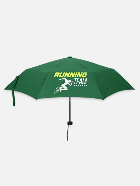 running team 1 - Regenschirm (klein) - Flaschengrün