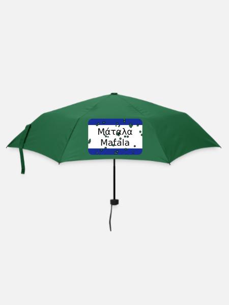mg matala - Regenschirm (klein) - Flaschengrün