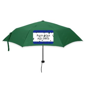 mg agii deka - Regenschirm (klein) - Flaschengrün - Vorne
