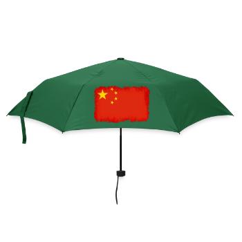 Volksrepublik China - Regenschirm (klein) - Flaschengrün - Vorne