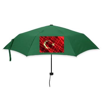 Türkei - Regenschirm (klein) - Flaschengrün - Vorne
