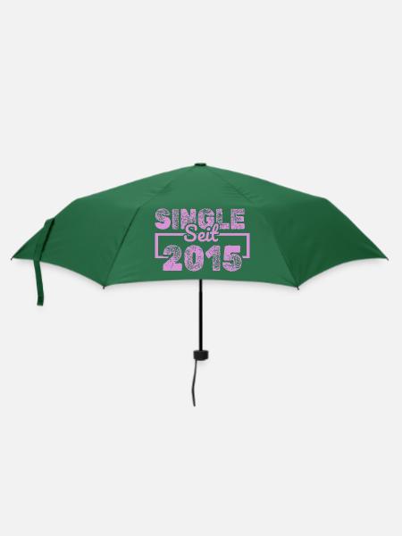 Single 2015 - Regenschirm (klein) - Flaschengrün