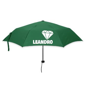 Edel Leandro - Regenschirm (klein) - Flaschengrün - Vorne