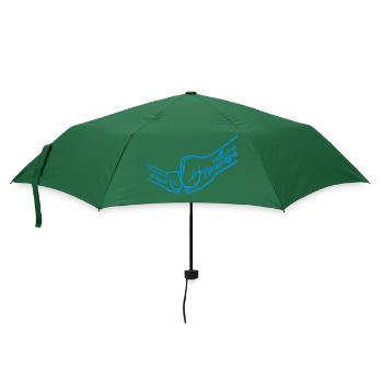 People Call Me Grandpa - Regenschirm (klein) - Flaschengrün - Vorne