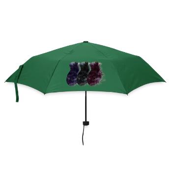Gitarren - Regenschirm (klein) - Flaschengrün - Vorne