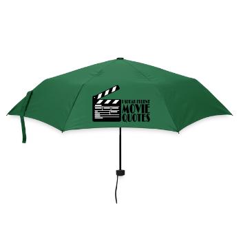 I speak fluent movie - Regenschirm (klein) - Flaschengrün - Vorne