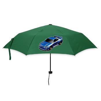 Jdm / Tuning / Turbolader / Felgen / Chiptuning - Regenschirm (klein) - Flaschengrün - Vorne