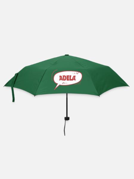 Adela Adela - Regenschirm (klein) - Flaschengrün