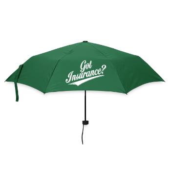 Beratung zur optimalen Absicherung - Regenschirm (klein) - Flaschengrün - Vorne