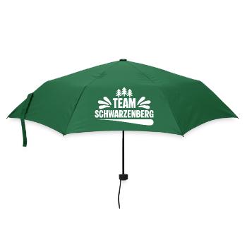 Team Schwarzenberg - Regenschirm (klein) - Flaschengrün - Vorne