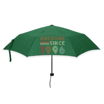 Rétro 1996 – Génial depuis 1996 - Parapluie standard - vert bouteille - Devant