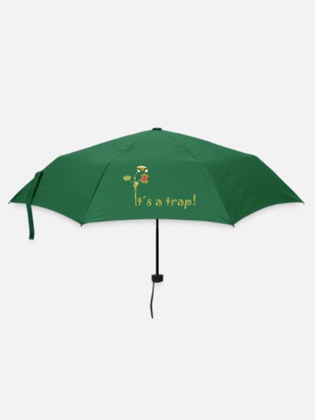 Venusfliegenfalle - Regenschirm (klein) - Flaschengrün