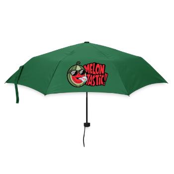 MELONE TASTIC - Regenschirm (klein) - Flaschengrün - Vorne