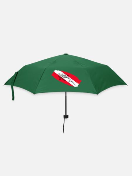 Hai-Tauchen - Regenschirm (klein) - Flaschengrün