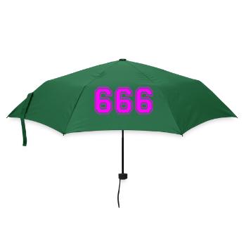 666 - Regenschirm (klein) - Flaschengrün - Vorne
