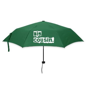 der große cousin oder cousine - Regenschirm (klein) - Flaschengrün - Vorne