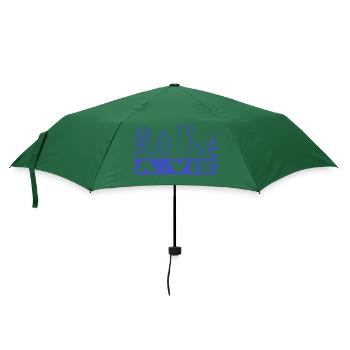Motiviert fürs Leben - Regenschirm (klein) - Flaschengrün - Vorne