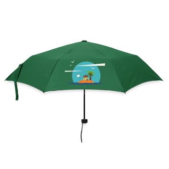 Sommer - Regenschirm (klein) - Flaschengrün - Vorne