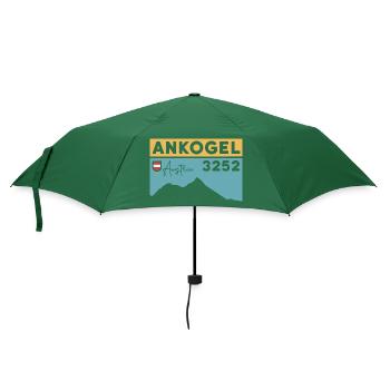 Ankogel Mallnitz Hohe Tauern Wanderung Skitour - Regenschirm (klein) - Flaschengrün - Vorne