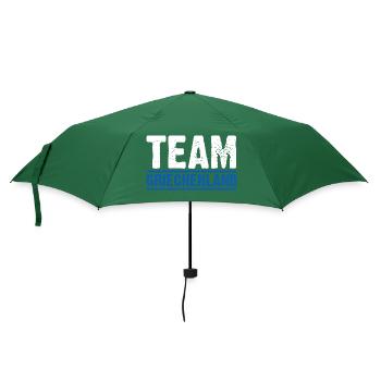 Griechen Grieche Griechenland - Regenschirm (klein) - Flaschengrün - Vorne