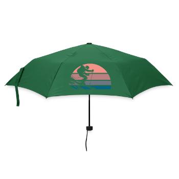 Powerdertag - Regenschirm (klein) - Flaschengrün - Vorne