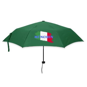 München - Regenschirm (klein) - Flaschengrün - Vorne