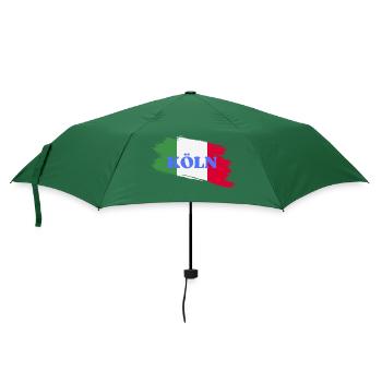 Köln - Regenschirm (klein) - Flaschengrün - Vorne