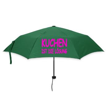 Kuchen - Regenschirm (klein) - Flaschengrün - Vorne