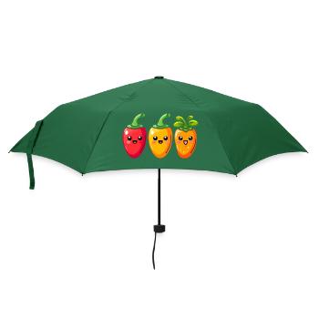 Chili - Regenschirm (klein) - Flaschengrün - Vorne