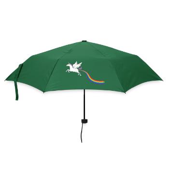 REGENBOGEN-ANTRIEB - Regenschirm (klein) - Flaschengrün - Vorne