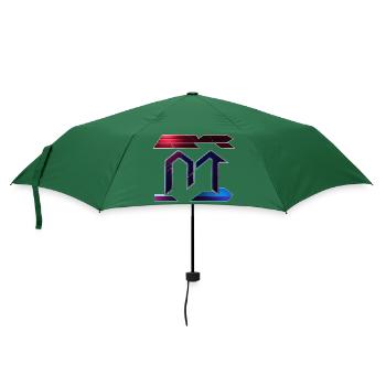 die Nachricht - Regenschirm (klein) - Flaschengrün - Vorne
