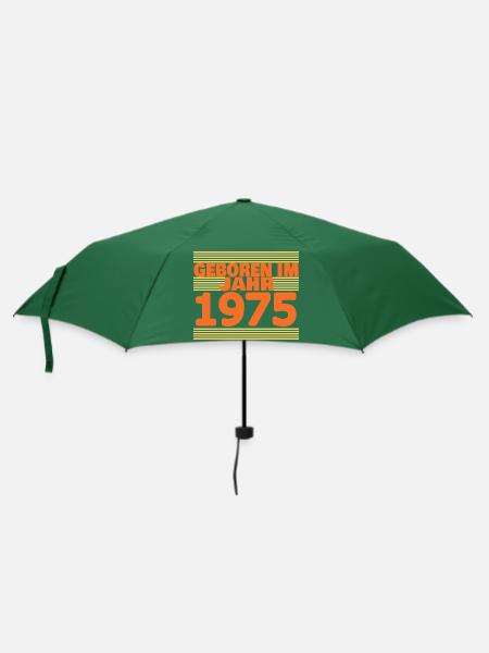 im 1975 - Regenschirm (klein) - Flaschengrün