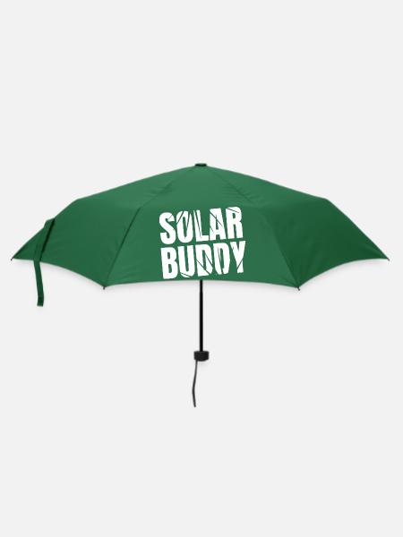 Solar Buddy - Regenschirm (klein) - Flaschengrün