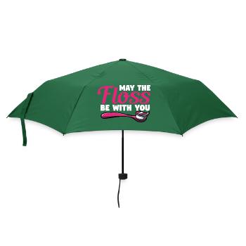 Zahnhygieniker Zahnarzt Zähne Mundhygiene - Regenschirm (klein) - Flaschengrün - Vorne