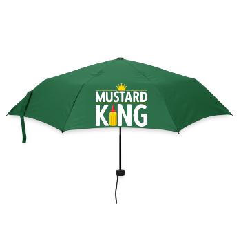 Senf Mustard - Regenschirm (klein) - Flaschengrün - Vorne