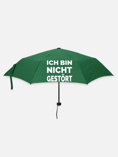 Party - Regenschirm (klein) - Flaschengrün