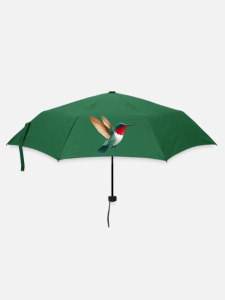 Kolibri - Regenschirm (klein) - Flaschengrün