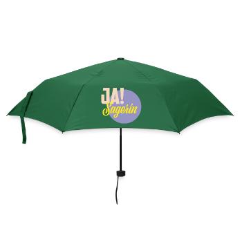 ja Sagerin - Regenschirm (klein) - Flaschengrün - Vorne