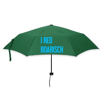 I red boarisch - Regenschirm (klein) - Flaschengrün - Vorne