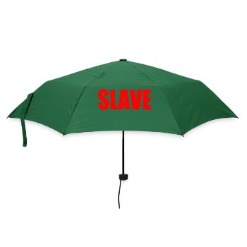Slave - Regenschirm (klein) - Flaschengrün - Vorne