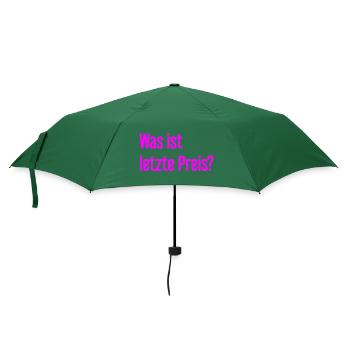 Was ist letzte Preis? - Regenschirm (klein) - Flaschengrün - Vorne