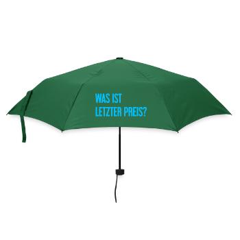 Was ist letzter Preis? - Regenschirm (klein) - Flaschengrün - Vorne